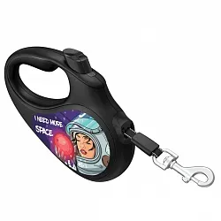 Повідець-рулетка для собак WAUDOG R-leash "Більше космосу"