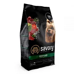 Savory Small Breed Fresh Lamb Сухий корм для собак малих порід зі свіжим ягням