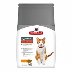 Hills SP Sterilised Young Adult Сухий корм для стерилізованих котів з куркою