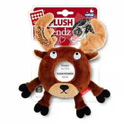 GiGwi Plush Іграшка для собак лось з пищалкою