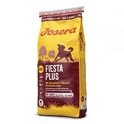 Josera FiestaPlus Cухий корм для вибагливих собак з соусом і додатковими крокетами