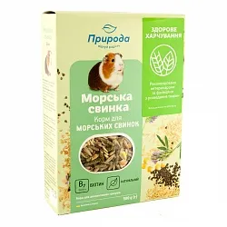 Природа Морская свинка + Биотин Корм для морских свинок