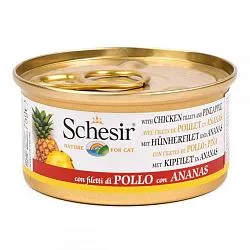 Schesir Cat Консерви для котів з куркою та ананасом