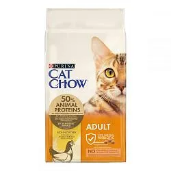Cat Chow Adult Сухий корм для котів з куркою