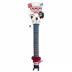  GiGwi Crunchy Іграшка для собак кіт з хрусткою шиєю і пищалкой