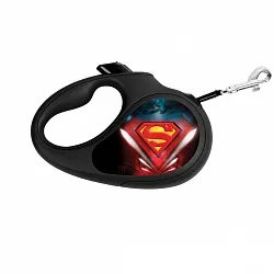 Повідець-рулетка для собак WAUDOG R-leash "Супермен Лого"