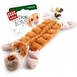 GiGwi Catch & fetch Іграшка для собак мавпа з пищалками