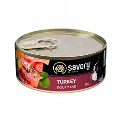 Savory Adult Turkey Консерви для собак з індичкою