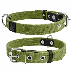 COLLAR - Нашийник з бавовняної стрічки подвійний