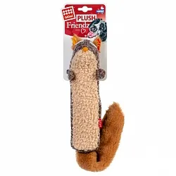 GiGwi Plush Іграшка для собак білка з пищалкою