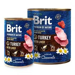 Brit Premium Консерви для молодих собак з індичкою і індичою печінкою