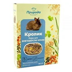 Природа Кролик + Биотин Корм для кроликов длинношерстных