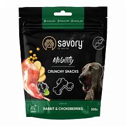 Savory Mobility Ласощі для собак з кроликом та чорноплідною горобиною
