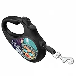 Повідець-рулетка для собак WAUDOG R-leash "Ракетобудування"