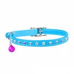 Ошейник Waudog Glamour для кошек со стразами
