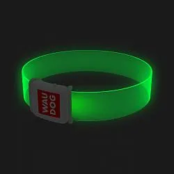 Нашийник для собак з підсвічуванням WAUDOG LED, магнітна застібка