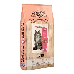 Home Food Hairball Control Сухий корм для котів для виведення шерсті