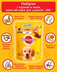 Pedigree Консерви для цуценят курка в желе