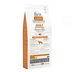 Brit Care Adult Medium Breed Lamb & Rice Корм для собак середніх порід з ягням і рисом