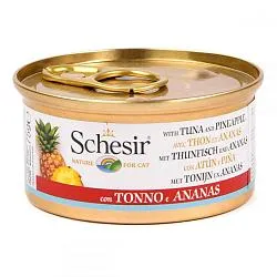 Schesir Cat Консерви для котів з тунцем і ананасом