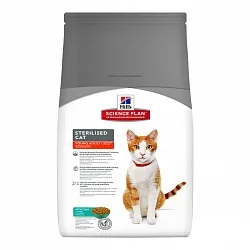 Hills SP Sterilised Young Adult Сухий корм для стерилізованих котів з тунцем