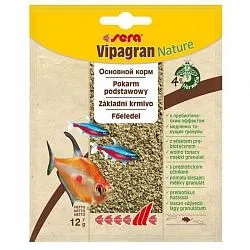 SERA Vipagran Nature Корм в виде гранул для всех аквариумных рыб