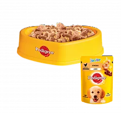 Pedigree Консерви для цуценят курка в желе