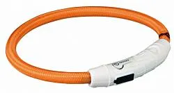 Trixie 12704 Нашийник світловідбиваючий з USB M-L 45 см