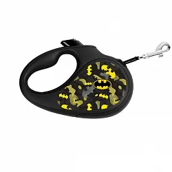 Повідець-рулетка для собак WAUDOG R-leash "Бетмен Візерунок"