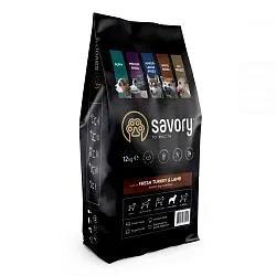 Savory Large Breed Сухий корм для собак великих порід індичка і ягня